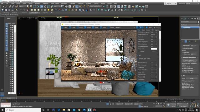 Learn About Corona Lighting In 3ds max 2018 смотреть онлайн
