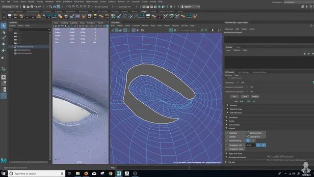Bust base mesh UV unwrap/layout смотреть онлайн