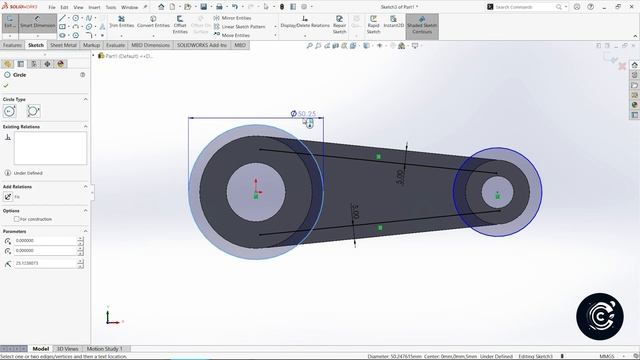 Design of a Pivot Arm in SolidWorks. #autocad #solidworks #catia #mechanicalengineering #automobil смотреть онлайн