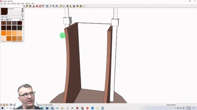 CNC Computer Stand-Podium Redesign| CNC Vectric & Sketchup Tutorial смотреть онлайн