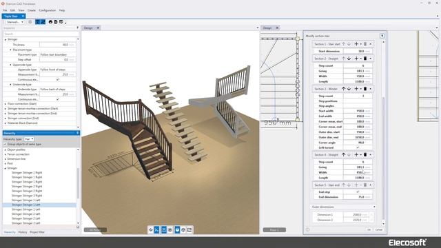 Creating & Modifying a Section Stair in future Staircon смотреть онлайн
