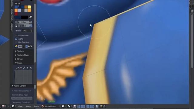 WARHAMMER 40K, Adeptus Astartes,space Marine. Lowpoly, Handpainted Texture, Made In Blender 2.79