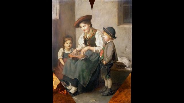 Франц фон Дефреггер (1835-1921) (Defregger Franz Von) картины великих художников смотреть онлайн