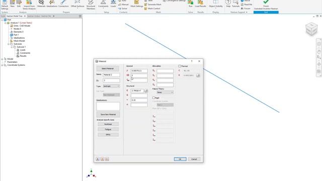 Autodesk Nastran Validation 6 - Cantilever Beam with Nodal Force at Midspan смотреть онлайн