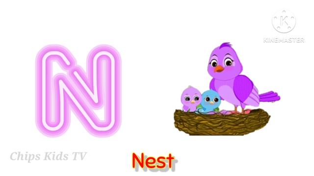 A For Apple | Abc Song | Abcd Cartoon | Alphabet Song | Chips Kids TV