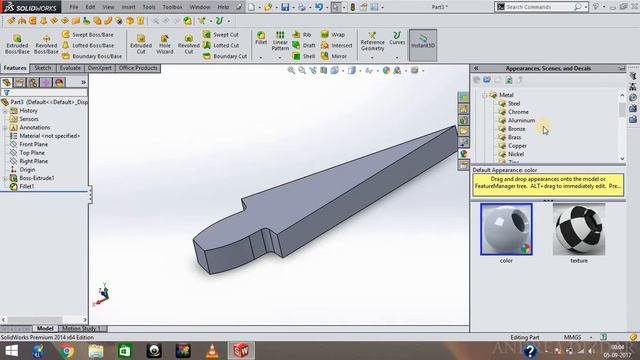 SOLIDWORKS video 27- Designing a spur gear смотреть онлайн