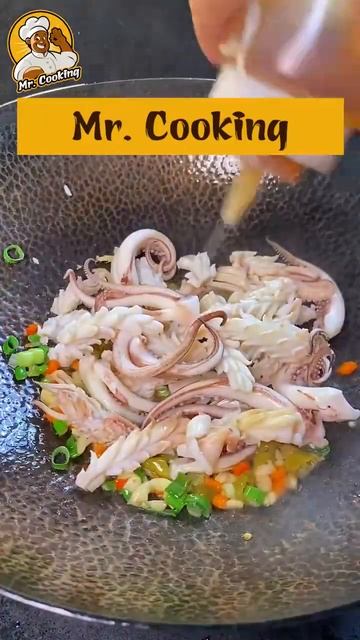 How To Cook Fried Squid With Onion At Home - Mr. Cooking