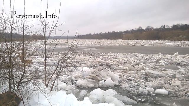Вперше за чверть віку на Південному Бузі пройшов потужний льодохід смотреть онлайн