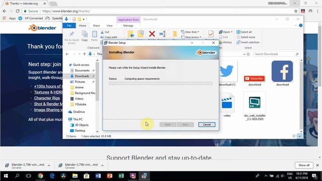 HOW TO DOWNLOAD BLENDER 2018|| (BLENDER TUTORIAL#1) смотреть онлайн