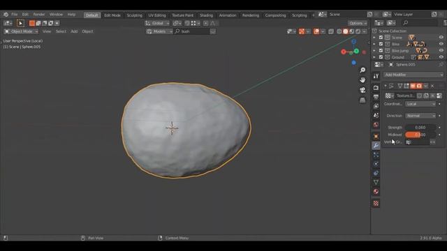 Blender Timelapse: Mountain Biking Trail 3D Modeling and Texturing/Rendering смотреть онлайн