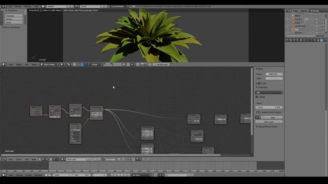 How To Create Realistic Plants in Blender - Part 2 смотреть онлайн