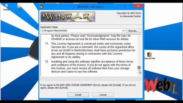 كيفية تحميل وتثبيت برنامج WinRAR 2016 смотреть онлайн