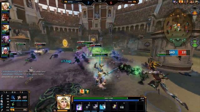 Smite Freya the deadly beauty ! arena win смотреть онлайн