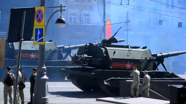 Генеральная репетиция парада. 7 мая 2015 год. Main Parade Rehearsal In Russia