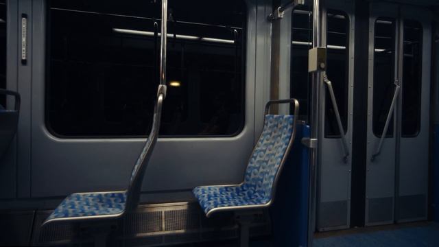 Pittsburgh T Light Rail Train - Ambient Background Video смотреть онлайн