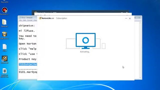 Norton 360 - Enter product key смотреть онлайн
