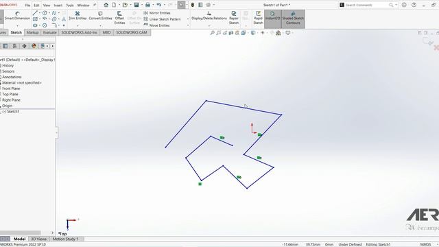 Get to Know about Lines in Solidworks 2022 | Solidworks Tutorial Stage #01 Eng смотреть онлайн