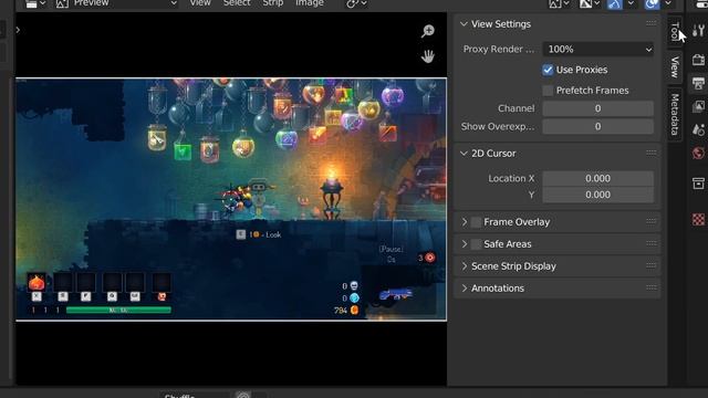Blender Tutorial - Permenently Get Rid Of Lag In the Video Sequencer (VSE) смотреть онлайн