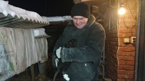 «Снежная» КАША для НУТРИЙ. Время на хозяйстве летит незаметно! 21.02.25