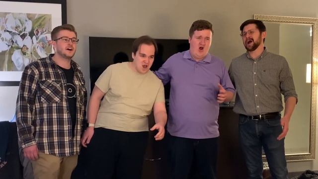 Barbershop Quartet Freelance (behind the scenes rehearsal!) смотреть онлайн