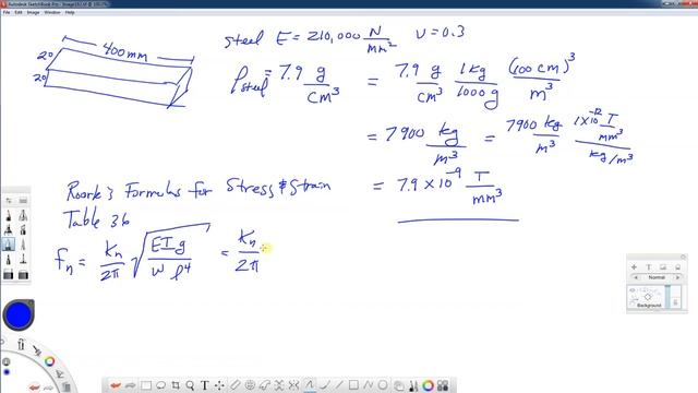 AEM 535 HW-5 Natural Frequencies of a Beam--Part 1--Analytical Solution смотреть онлайн