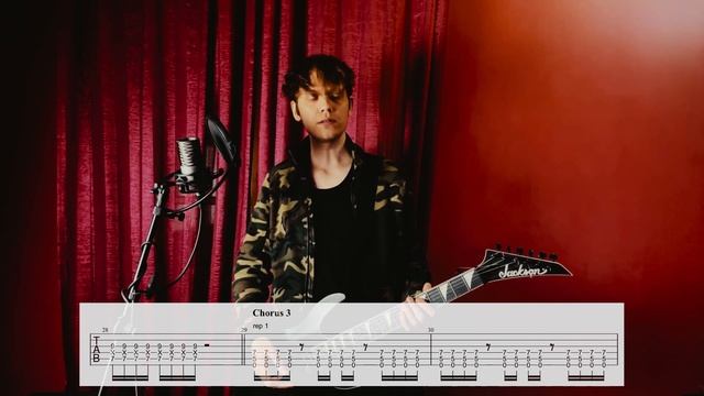 Rammstein : Mein Herz Brennt Guitar Tab Tutorial смотреть онлайн