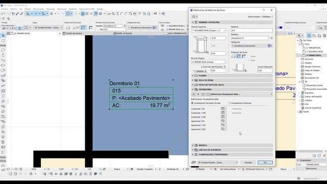 TUTORIAL ARCHICAD 24 |Ep.10| ZONAS O ETIQUETAS смотреть онлайн