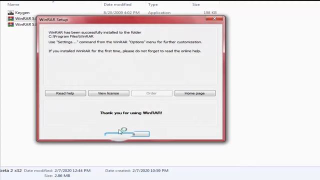 Install Winrar + Keygen смотреть онлайн