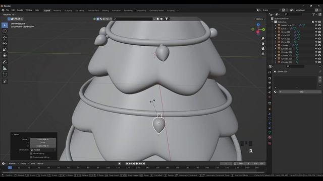Blender 3D Christmas Tree Modeling Tutorial - Quick and Easy - Blender 3D Tutorial смотреть онлайн