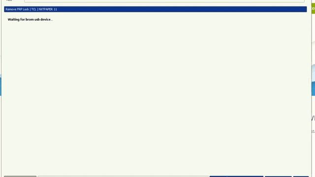 TCL NXTPAPER 11 (9466x)  FRP Via Cheetah Tool Pro