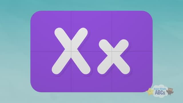 Alphabet Surprise | Turn & Learn ABCs | Learn Letter X | 🌈 Super Simple ABCs смотреть онлайн