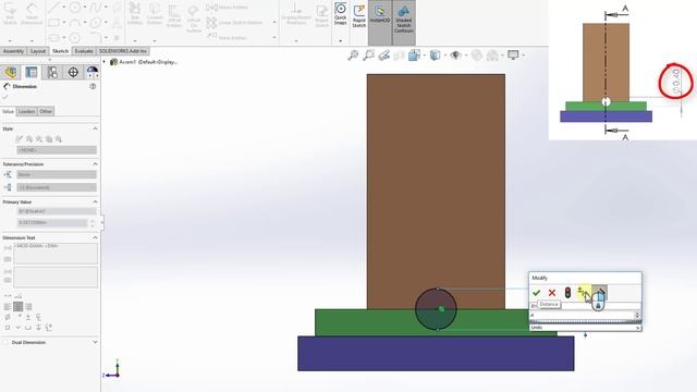 Advanced SOLIDWORKS Tutorial: Assembly Features смотреть онлайн