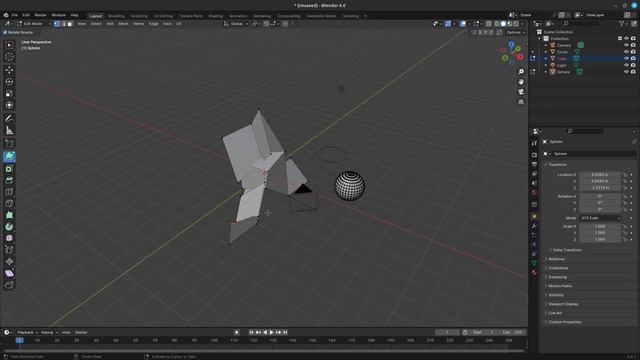 Mastering Blender 4.0: Unleashing 3D Creativity through Extrusion Tools смотреть онлайн