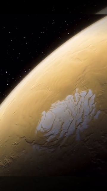 Марс ледяная шапка на его полюсе смотреть онлайн