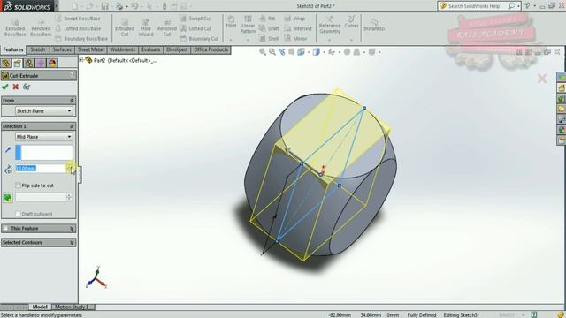 SOLIDWORKS 2.2.13-intermediate level смотреть онлайн
