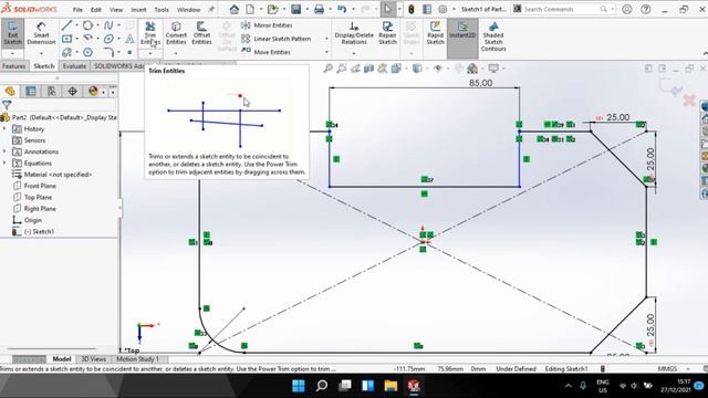 SOLIDWORKS | #2 Basic Sketch - Pengenalan Sketsa смотреть онлайн