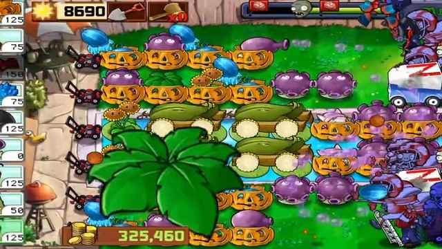 Plants vs Zombies/Растения против Зомби.Survival endless/Выживание бесконечно.243-244 waves/волны смотреть онлайн