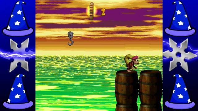 Donkey Kong Country 2: Diddy's Kong Quest - Episode 2 - Crack Bananas - (Snes9x Emulator) смотреть онлайн