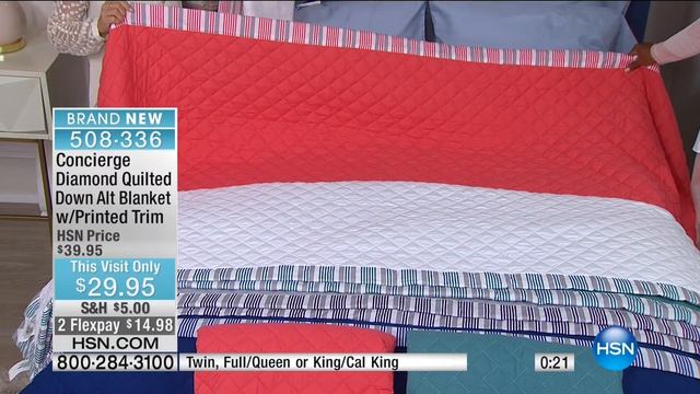 HSN | Concierge Collection Bedding 02.26.2017 - 05 AM смотреть онлайн