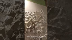 #барельеф фантастический пейзаж. Екатерина Лебедева-Анищенко