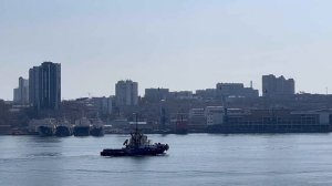 Морской и железнодорожный вокзалы Владивостока.