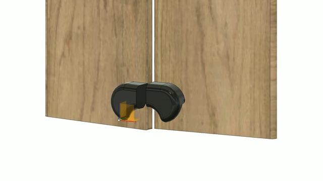 Door handle Fusion 360 Animation render смотреть онлайн