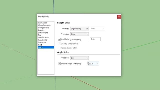 SketchUp | Units Setup | Free Course | Bangla Tutorial | 3D Modeling | 3D Design | Google SketchUp