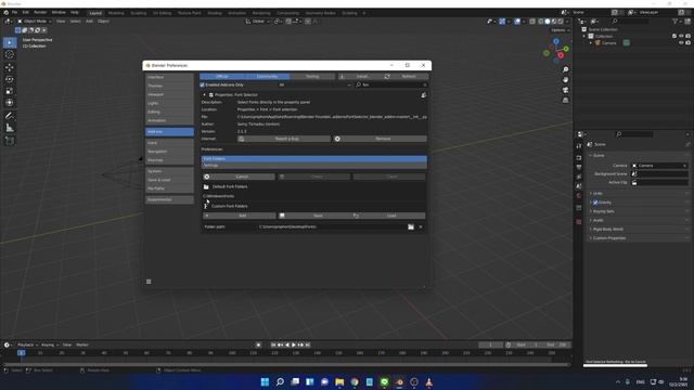 Blender Tips เรื่อง Fonts thai ใช้กับ Blender смотреть онлайн