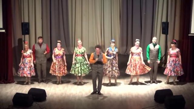 Поёт ансамбль КрасА г Красноярск о красотах сибирской тайги смотреть онлайн