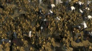 SAURON Hordes v ELVES Legions Middle Earth 20K ORC v Elves Battle - Total War Dawnless Days LoTR Mo