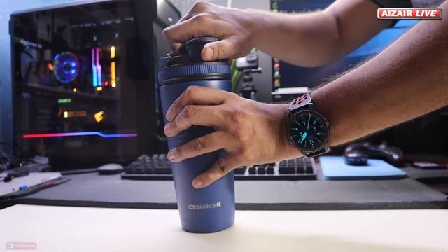 ICESHAKER - Protein Shaker Bottle | AIZAIR LIVE смотреть онлайн