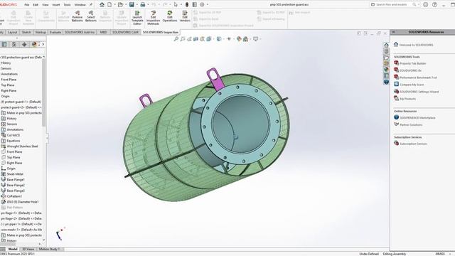 SOLIDWORKS Premium 2023 SP0 1 pnp 503 protection guard ass 2023 07 27 18 19 34 смотреть онлайн