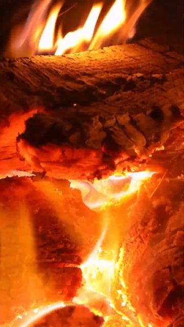 Sleeping Better With The Sound of a Burning Fireplace #128 Shorts смотреть онлайн