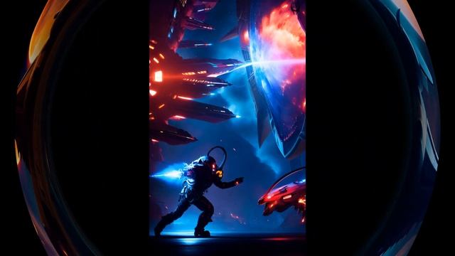 ai art Stable Diffusion DeMiTriX Spaceship Battle - DeMiTriX Immortal смотреть онлайн